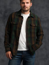 Ace Rivington Winter Flannel-Utility Shirt in Deepwood Forest