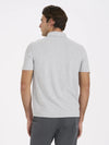 Vuori Short-Sleeve Ace Button Down in Light Grey