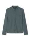 Vuori Long Sleeve Ace Button-Down in Smoked Beryl