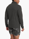 Vuori Ease Performance 1/2 Zip in Charcoal Heather