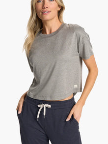  Vuori Energy Tee in Heather Grey