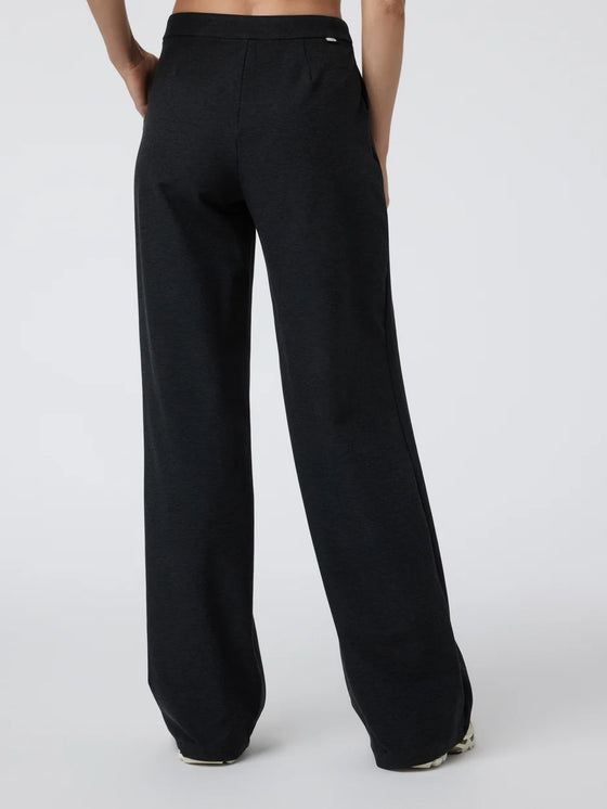Vuori Elevation Trouser in Black Heather dress pant