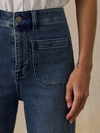 Faherty's Stretch Terry Patch Pocket Pant in Riverton