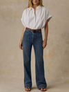 Faherty's Stretch Terry Patch Pocket Pant in Riverton
