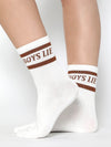 Boys Lie Neutral Socks in Cinnamon