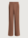 Varley The Extra Wide Leg Pant 29.5 in Golden Bronze Marl