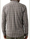 Faherty Brand Coastline Knit Shirt in Grey Cloud Plaid