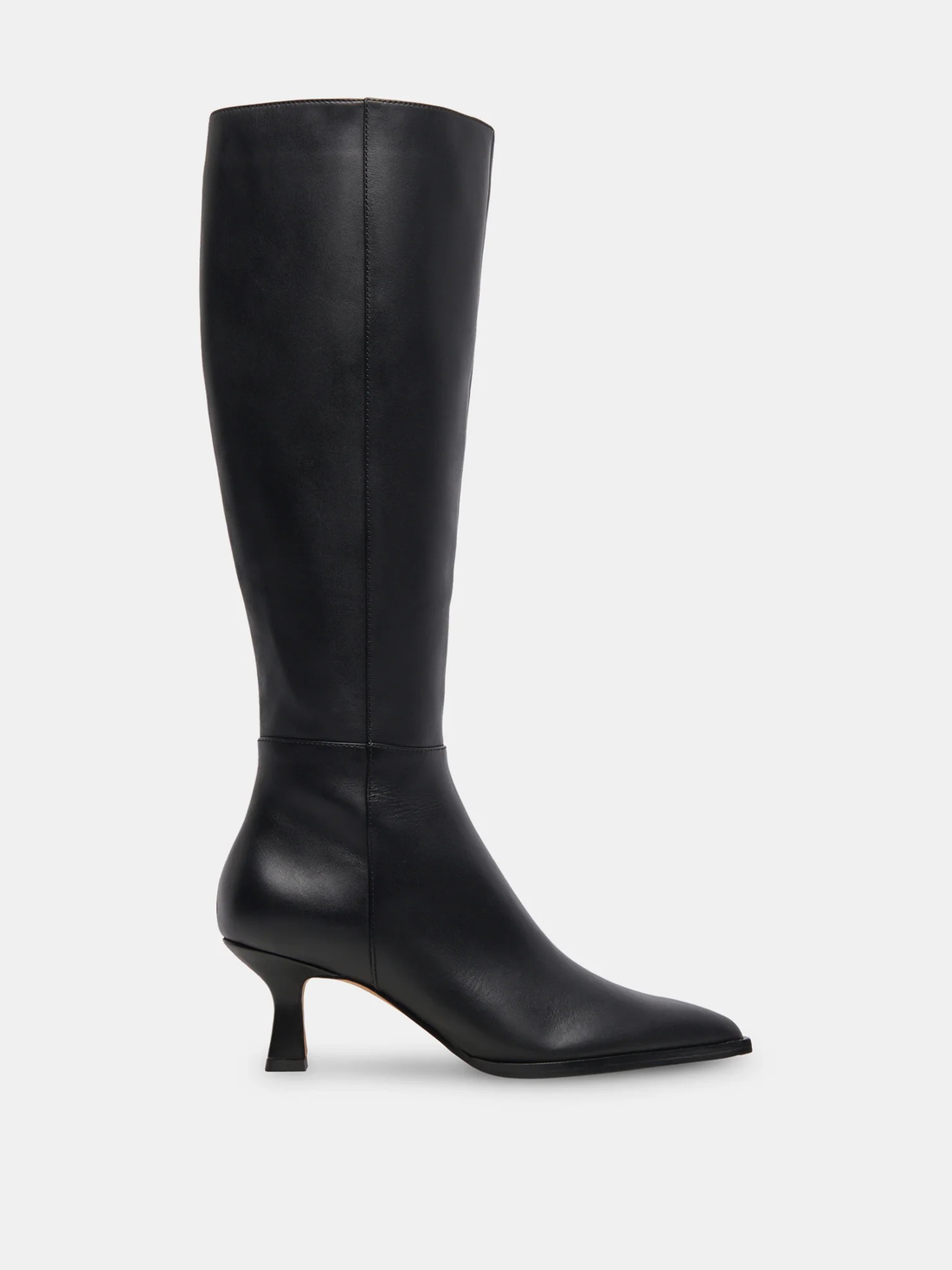  Dolce Vita Auggie Boots in Black Dritan Leather