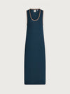 Varley Mikel Knit Dress in Heron Blue