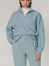 Varley Jaylin Half Zip Fleece in Tourmaline