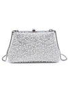 Urban Expressions Glitz Evening Bag in Ivory