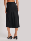 Bluivy's Satin Midi Skirt