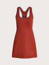 Varley Ruan Court Dress 30" in Baked Apple