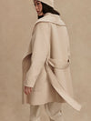 Varley Edgemere Wrap Jacket in Pumice Stone Marl