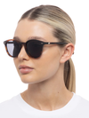 Bandwagon Matte Tort Uni-Sex Sunglasses Le Specs