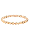 Beaded Stackable Ring in Gold