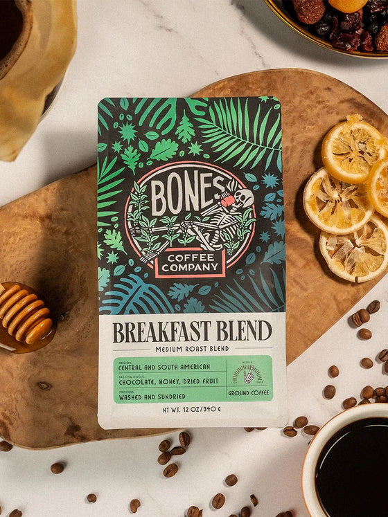 Bones Coffee Breakfast Blend Coffee