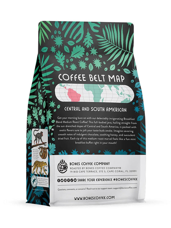 Bones Coffee Breakfast Blend Coffee whole bean