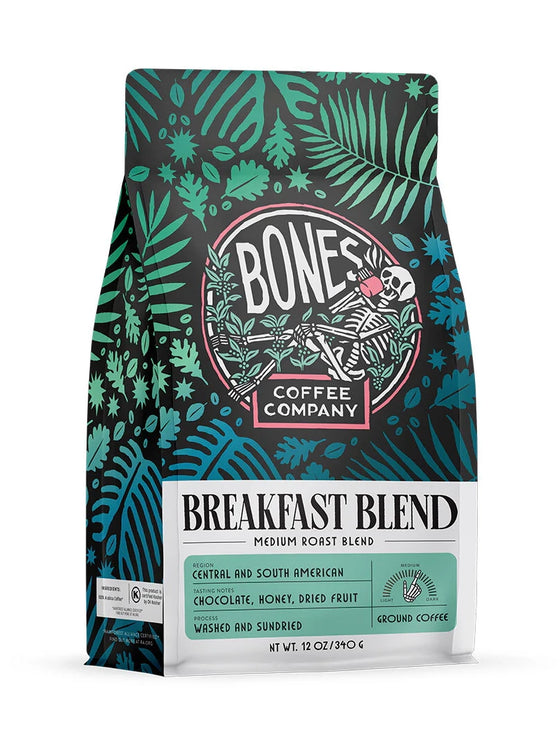 Bones Coffee Breakfast Blend Coffee