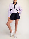 Rae Mode French Terry Playful Set Sweet Lavender Navy