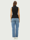 Be Cool's Sleeveless Ribbed Sweater