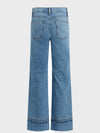 Rosie High-Rise Wide Leg Ankle Raw Hem in Express