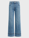 Rosie High-Rise Wide Leg Ankle Raw Hem in Express