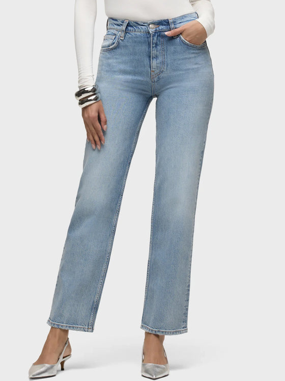 Hudson Jeans Remi High-Rise Straight in Spritzer