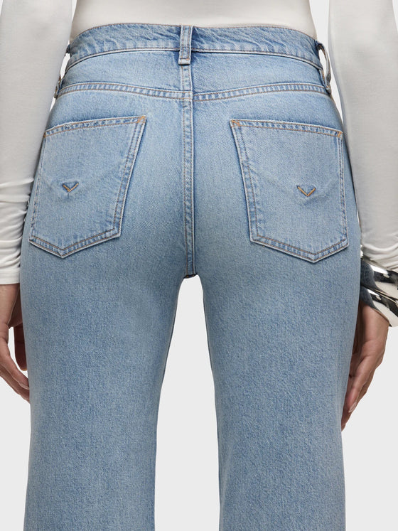 Hudson Jeans Remi High-Rise Straight in Spritzer