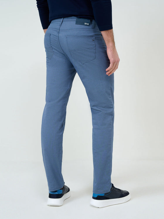 Cadiz Hi-Flex Super Elastic Five-Pocket Pant in Dusty Blue
