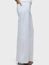 Hudson Jeans Jodie Loose Fit Wide Leg W/Frayed Seams in White