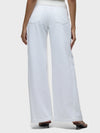 Hudson Jeans Jodie Loose Fit Wide Leg W/Frayed Seams in White