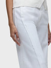Hudson Jeans Jodie Loose Fit Wide Leg W/Frayed Seams in White