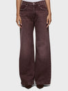 Hudson Jeans Jodie Loose Wide Leg in Walnut