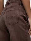 Hudson Jeans Jodie Loose Wide Leg in Walnut