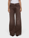 Hudson Jeans Jodie Loose Wide Leg in Walnut