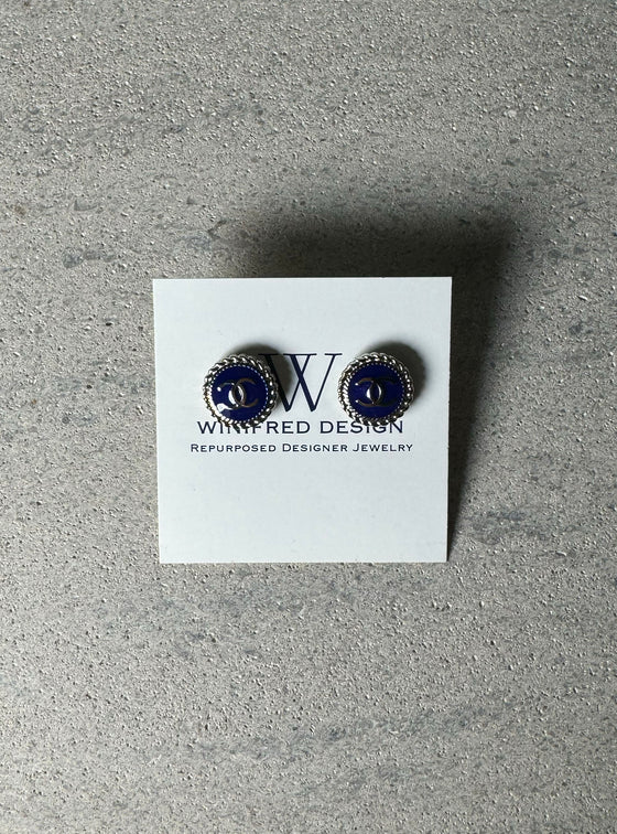Winifred Design Chanel Button Earrings