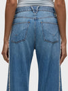 Hudson Jeans Jodie Loose Fit Wide Leg W/Frayed Seams in Unravel