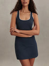 Varley Ruan Court Dress 30" in Blue Nights