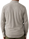 Faherty Brand Coastline Knit Shirt in Sand Isle Check
