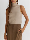 All Row The Nadia Top in Beige