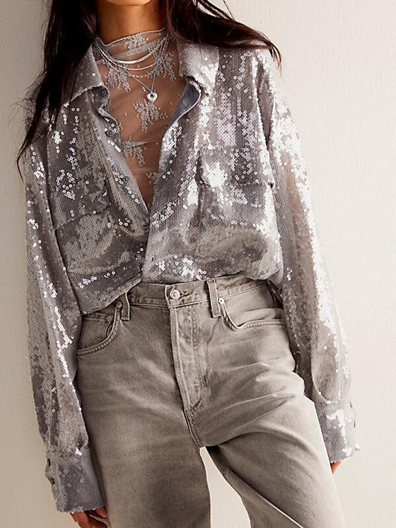 Disco Margarita Button Down in Rocket Free People