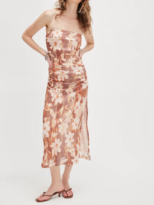 Free People Presley Midi in Copper Combo