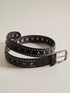 Free People WTF Sola Stud Belt in black