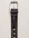 Free People WTF Sola Stud Belt in black