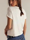 Free People Take 2 Tee in Clean Ivory