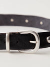 Free People Rhodes Stud Belt in Black