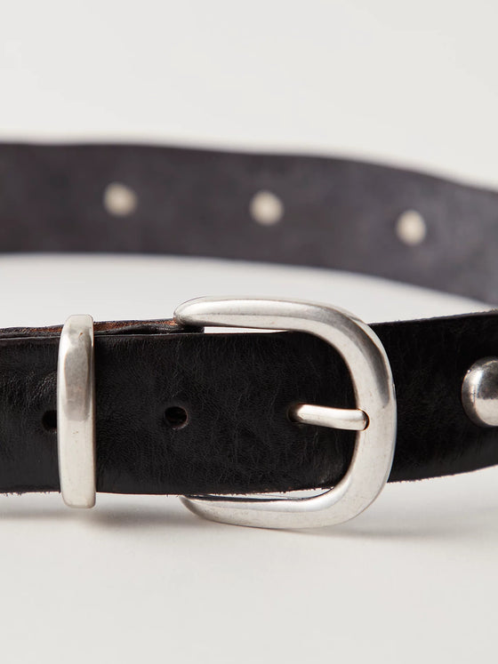 Free People Rhodes Stud Belt in Black