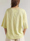 Free People We The Free In Spring Tee in Lemon Water Combo