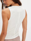 Free People Jamie Henley Tank in Ivory